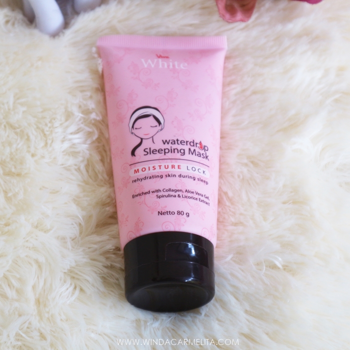 Review Viva White Waterdrop Sleeping Mask