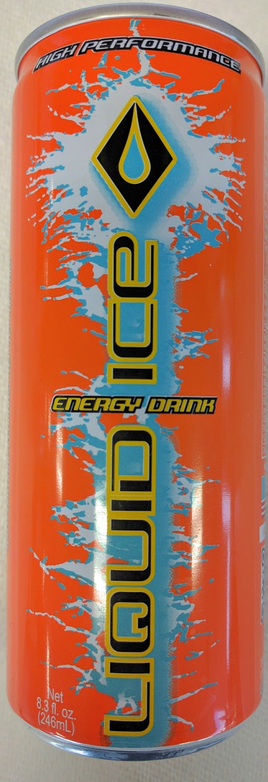Caffeine King Liquid Ice Orange Energy Drink Review