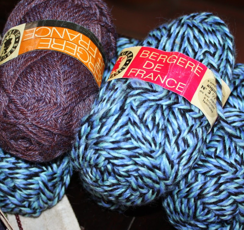 French wool skeins
