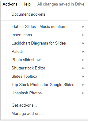 google slides add ons google slides add ons