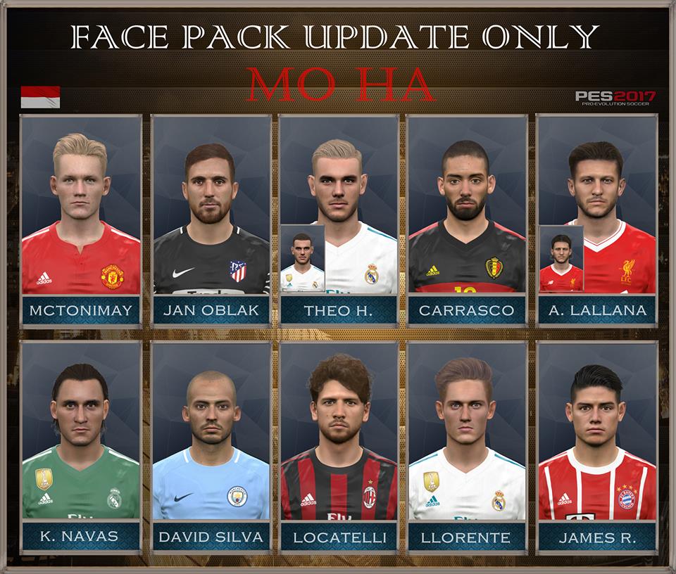 Pes 2017 Facepack Update Only By Mo Ha Soccerfandom Com Free Pes Patch And Fifa Updates