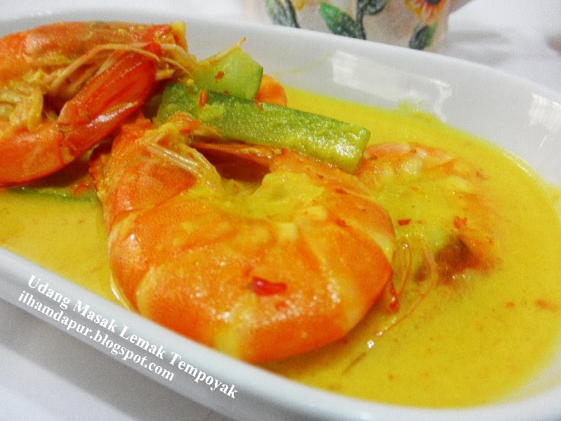 Ilham Dapur Udang Masak Lemak Tempoyak