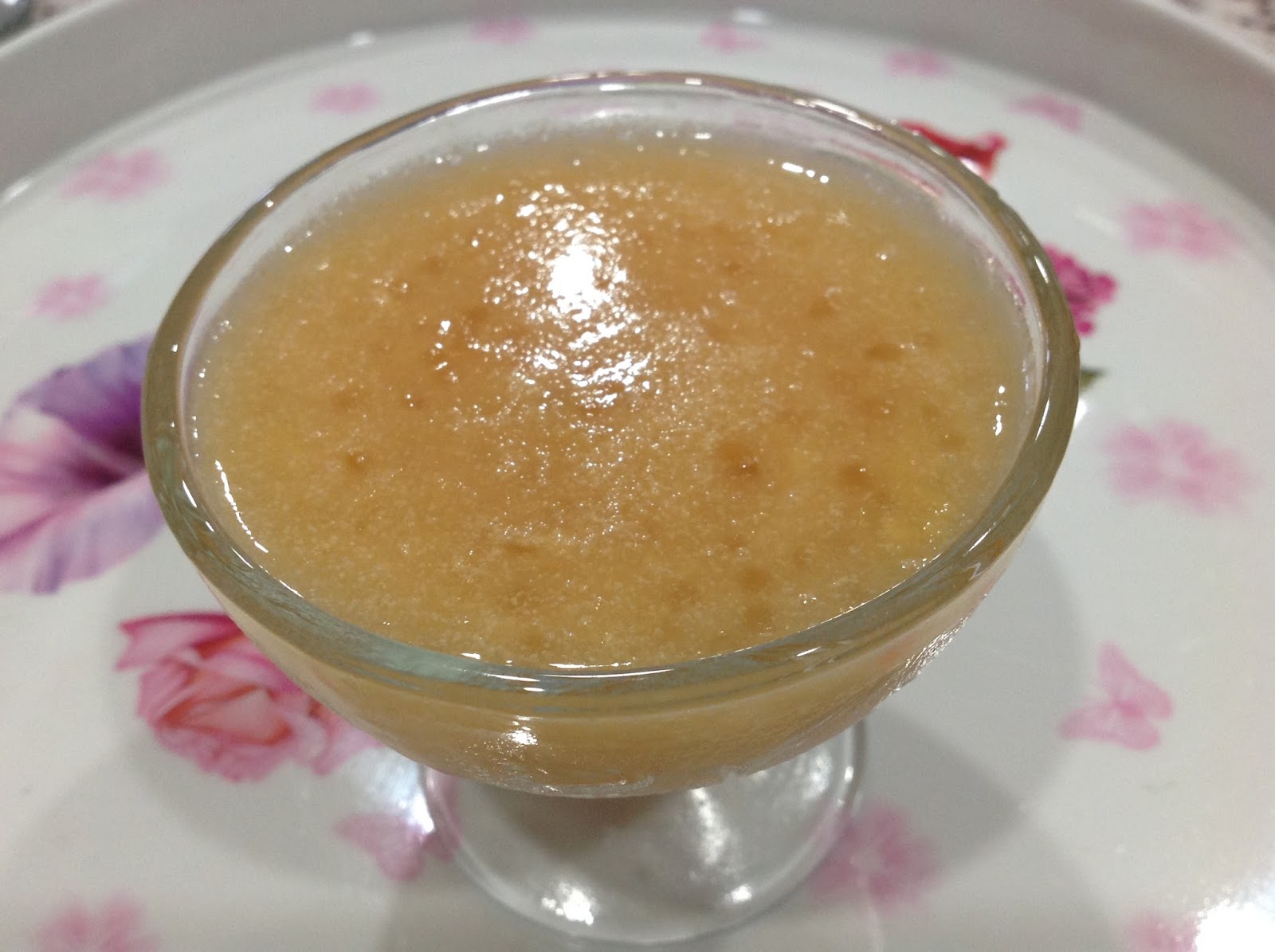 Ajantha's Food Tapioca pearls, Orange Juice, almond Milk Pudding