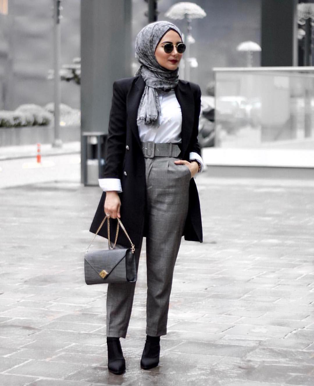 Hijab Chic Simple Style Hiver 2019 Hijab Fashion And Chic Style