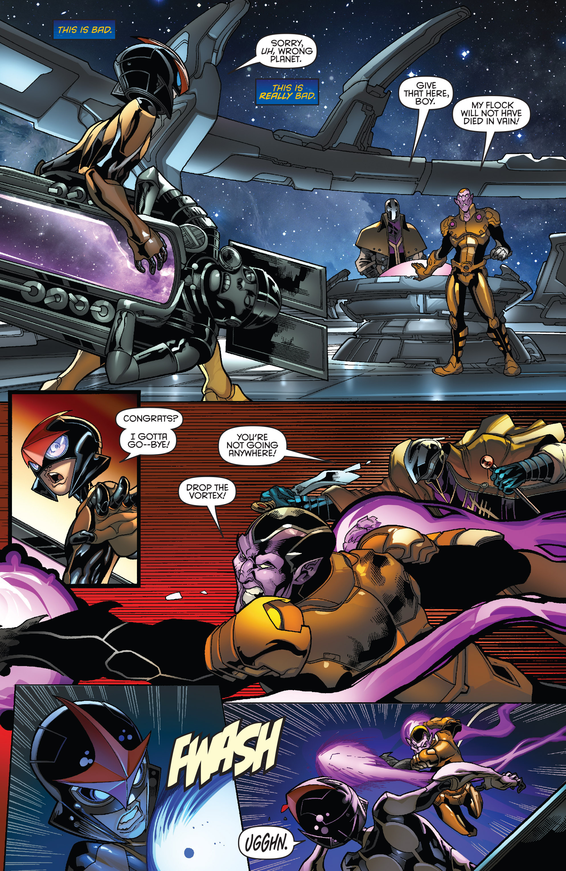 Read online Nova (2013) comic -  Issue #28 - 19
