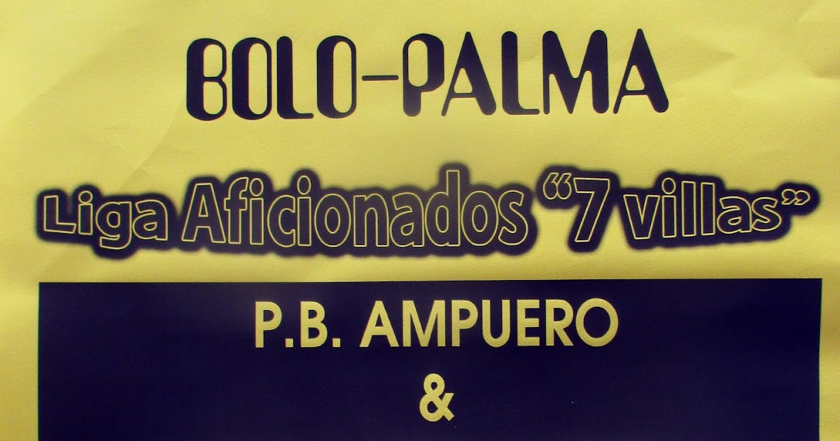 Un blog sobre Ampuero y otros lugares cercanos BoloPalma hoy