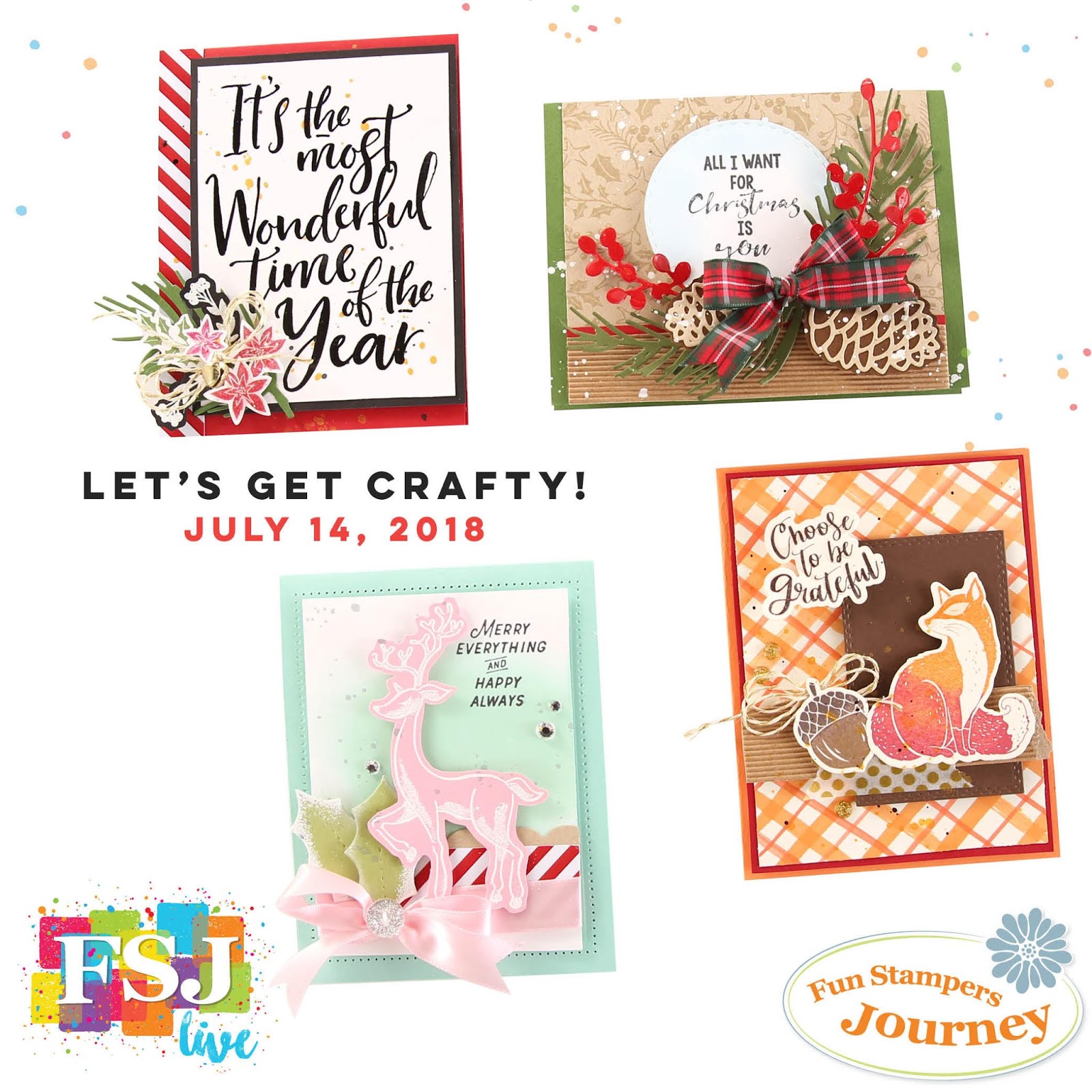 KreatesKards Journey FSJ Live Projects Fun Stampers Journey Products