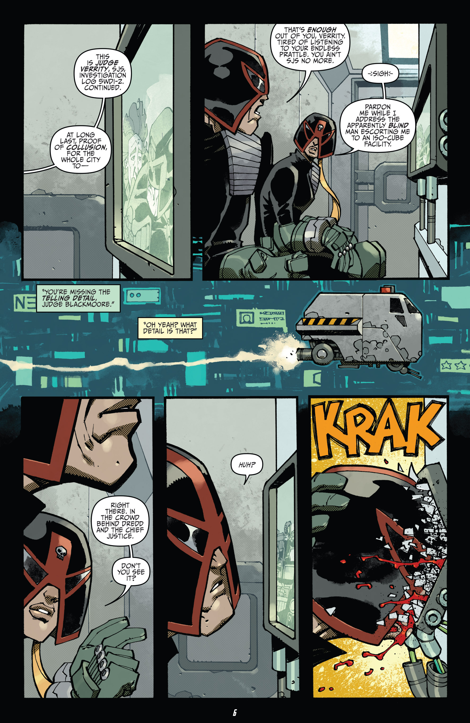 Read online Judge Dredd (2012) comic -  Issue #30 - 8
