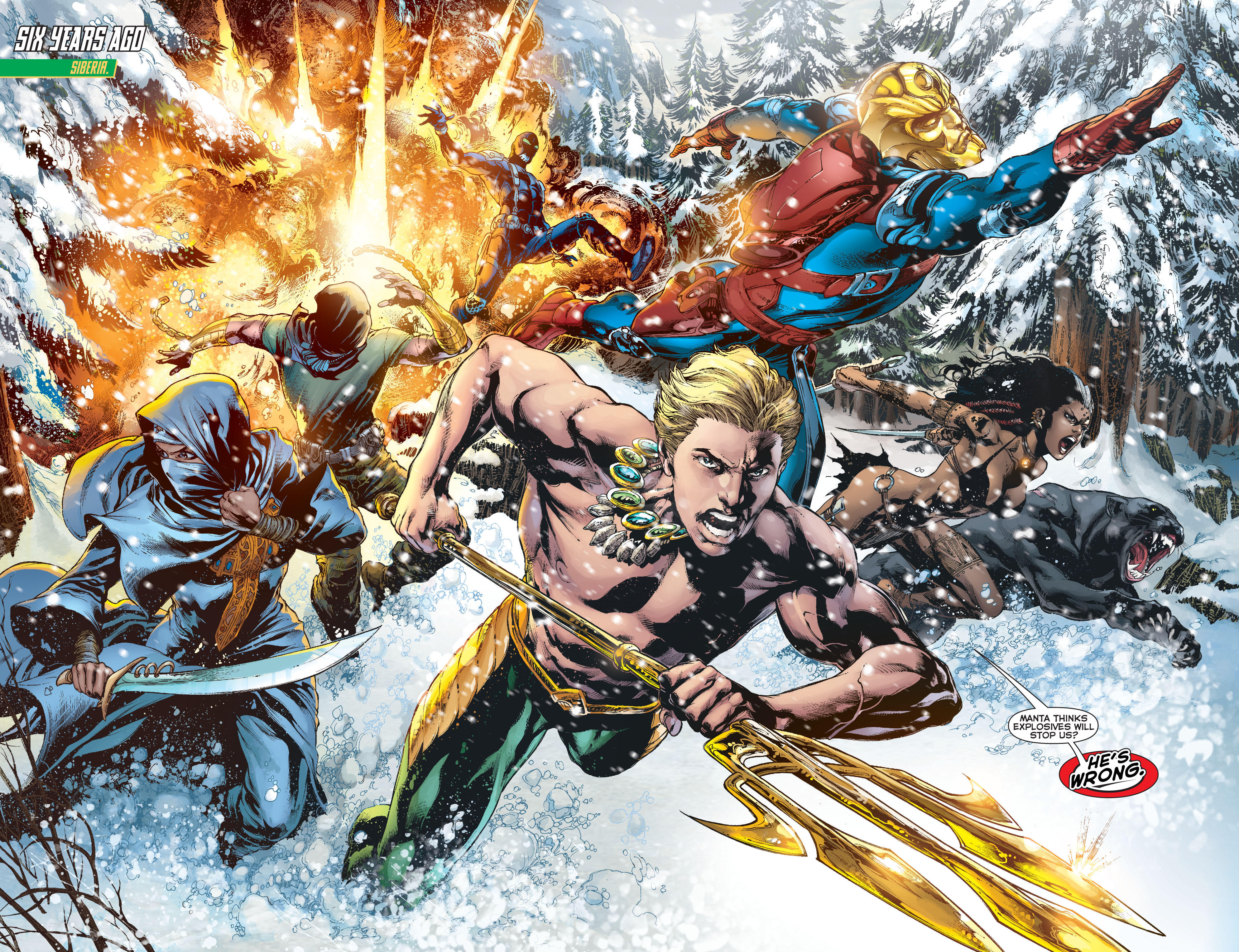 Read online Aquaman (2011) comic -  Issue #8 - 14