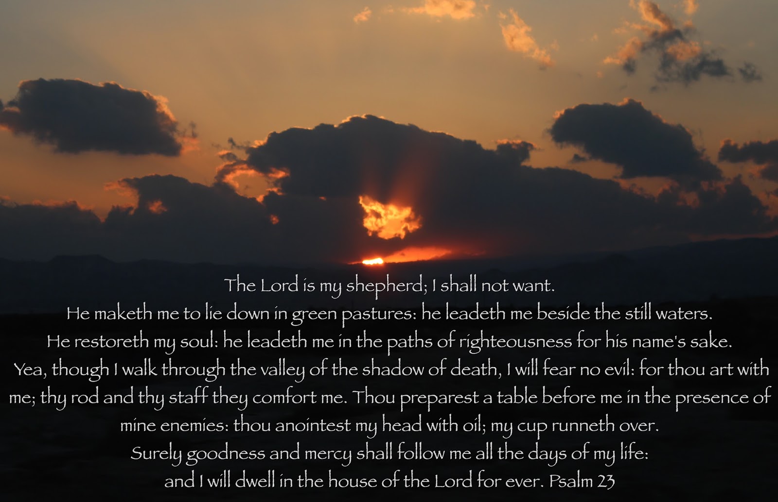 My Strength Psalm 23