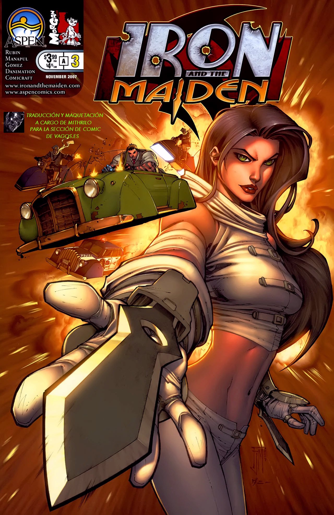 Read online Iron and the Maiden comic -  Issue #3 - 1