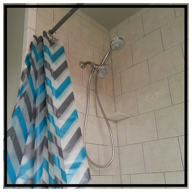 Luxurious Dual Shower Head!