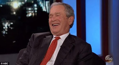 3 Goerge W. Bush praises Jimmy Kimmel's anti-Trump Oscars opening monologue
