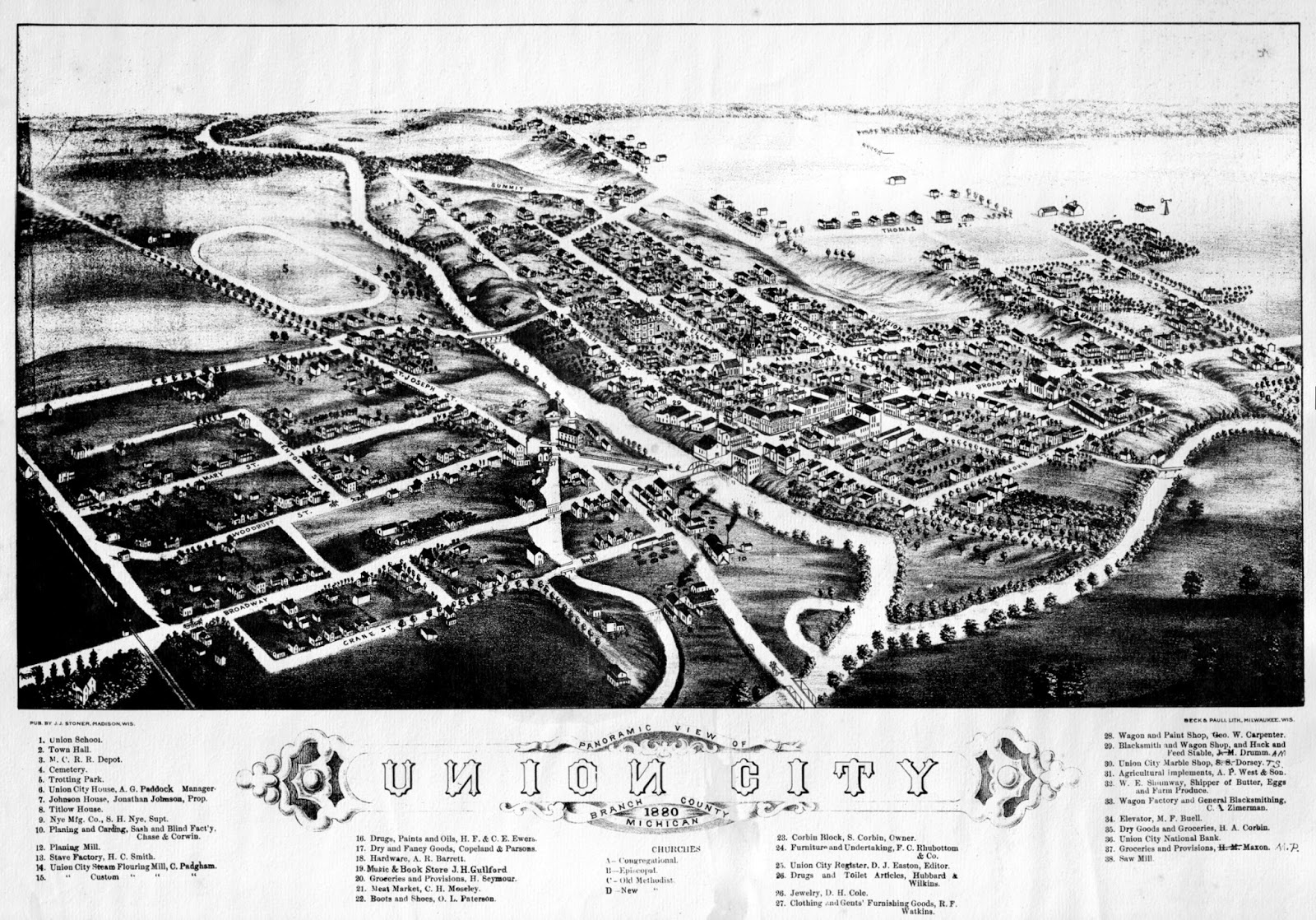 Old Union City Postcards and Pictures... Question for you long time