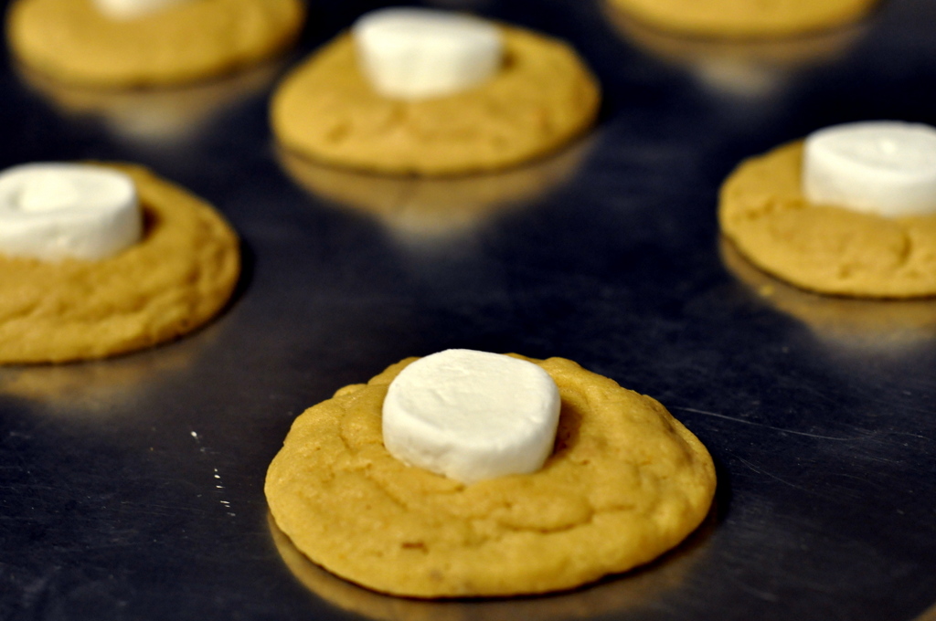 Fluffernutter Thumbprint Cookies - Photo by Taste As You Go