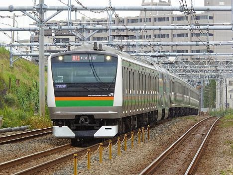 東海道線　快速アクティー　E233系
