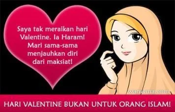 sejarah valentine day menurut islam