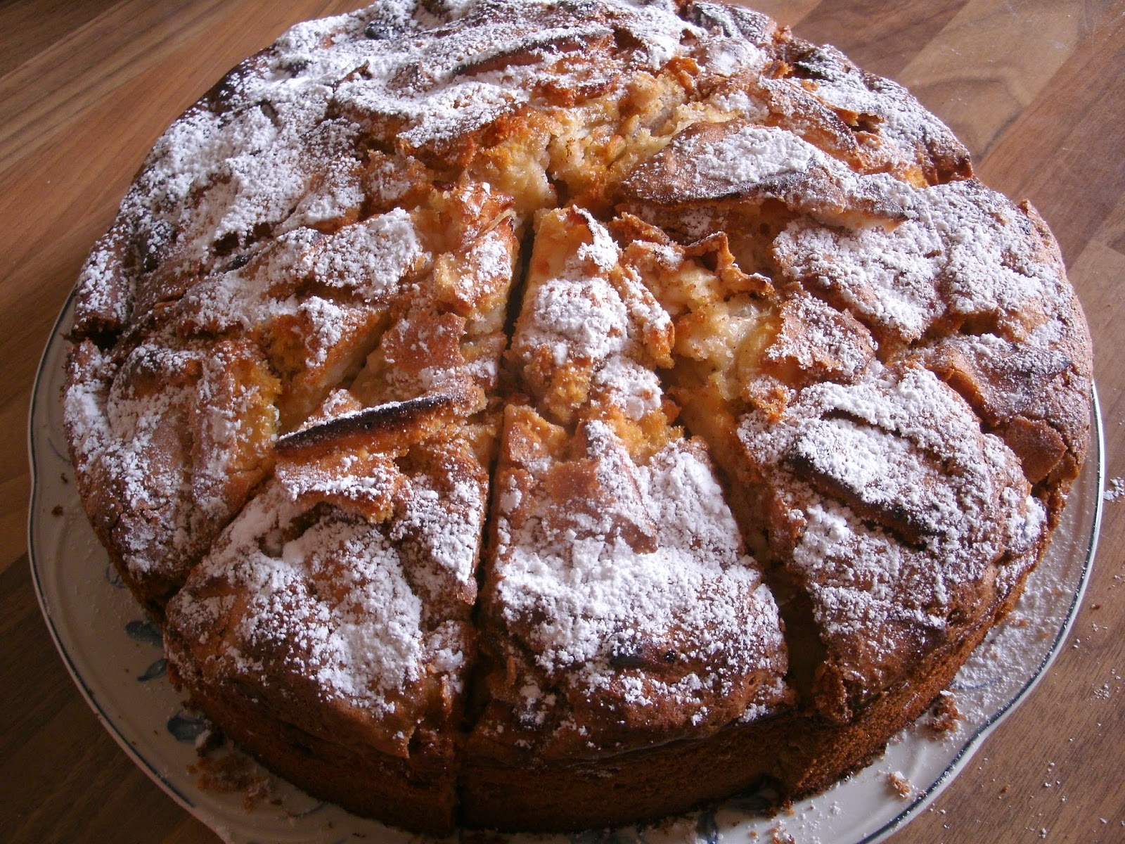Bunter Glutenfrei-Kochlöffel: Buchweizen- Apfelkuchen mit Zimtguss ...