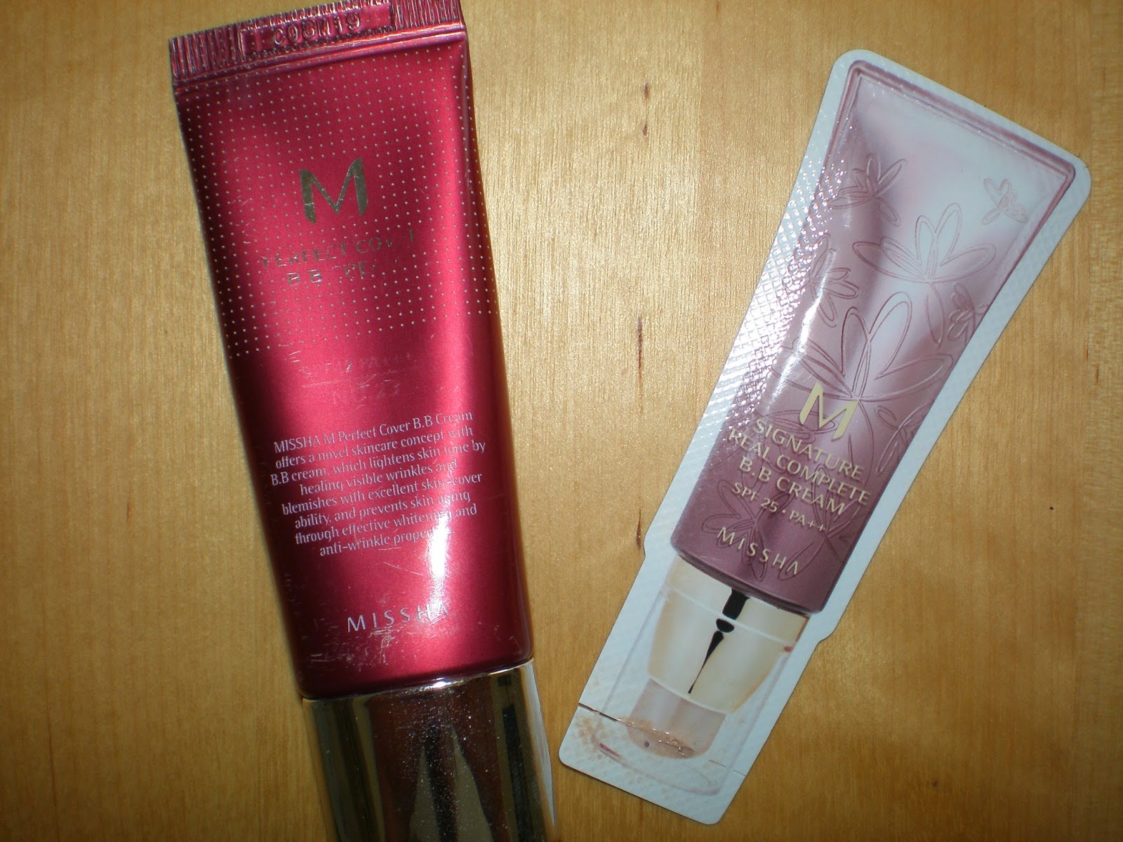 Fabulous And Glowing Missha Signature Real Complete vs Perfect Cover