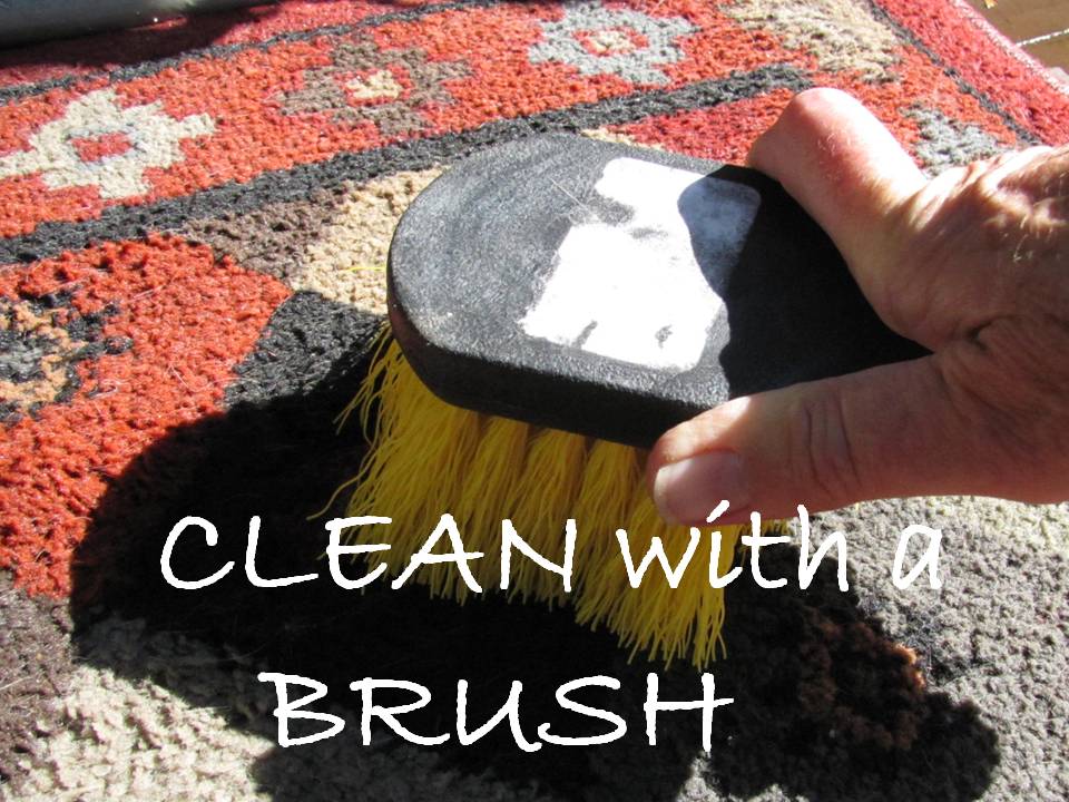 Studio, Garden & Bungalow Spring Cleaning How To Wash a Rug