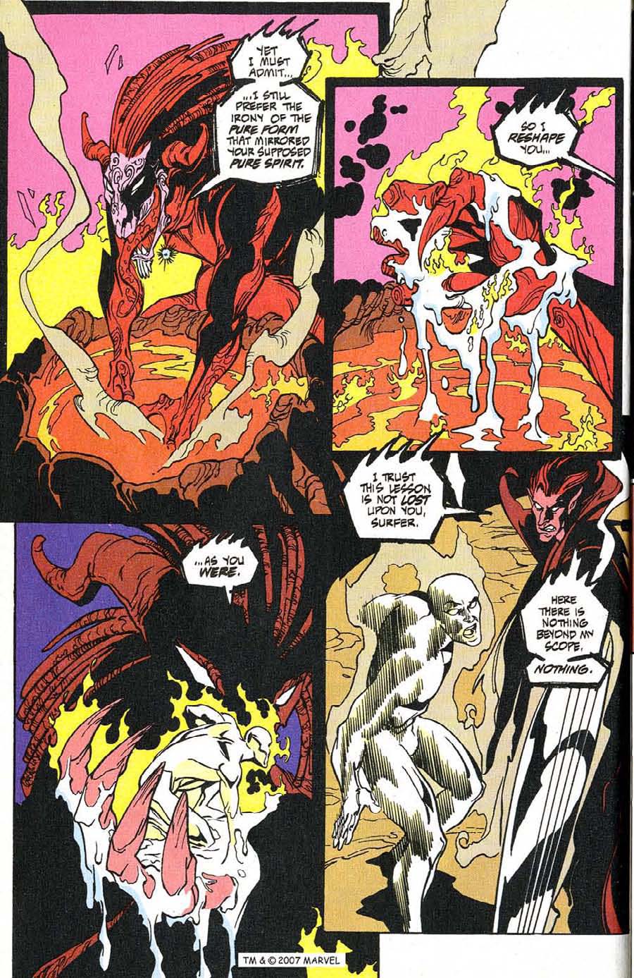 Read online Silver Surfer (1987) comic - Issue #100 - 20