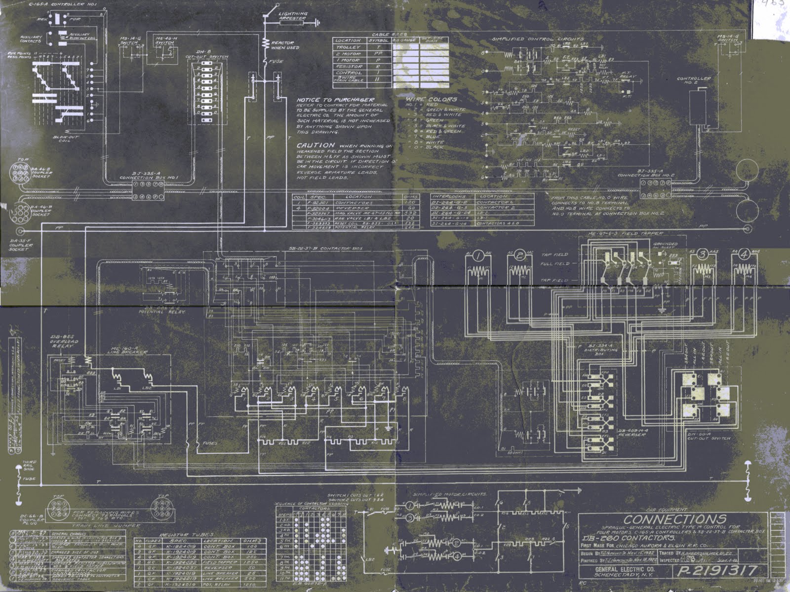 Hicks Car Works: Control Circuit Diagrams