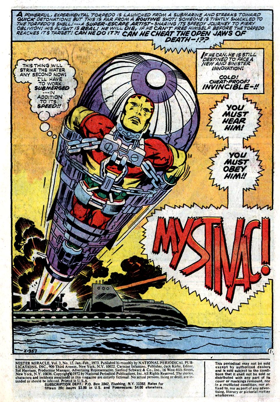 Read online Mister Miracle (1971) comic -  Issue #12 - 3