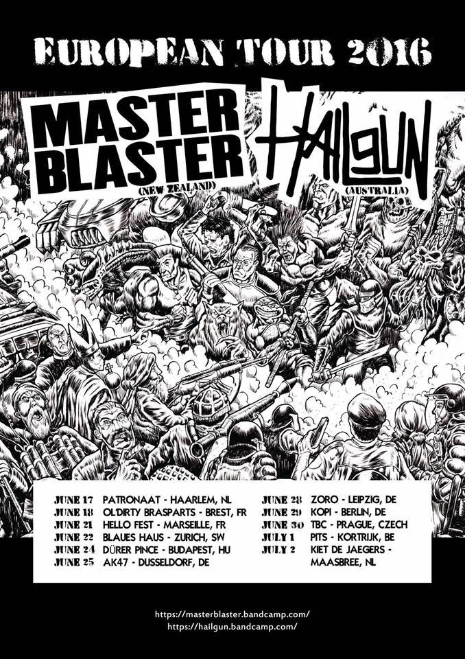 Master Blaster Euro Tour