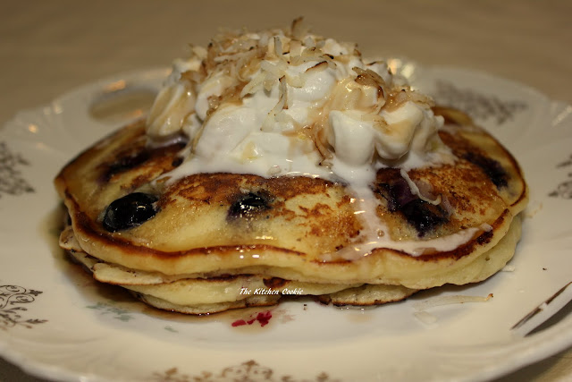 how make Buttermilk Blueberry Sour TheKitchenCookie: blueberry pancakes Pancakes  to Cream buttermilk