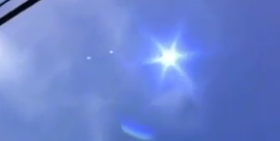 Another two Orbs come streaking out the UFO.