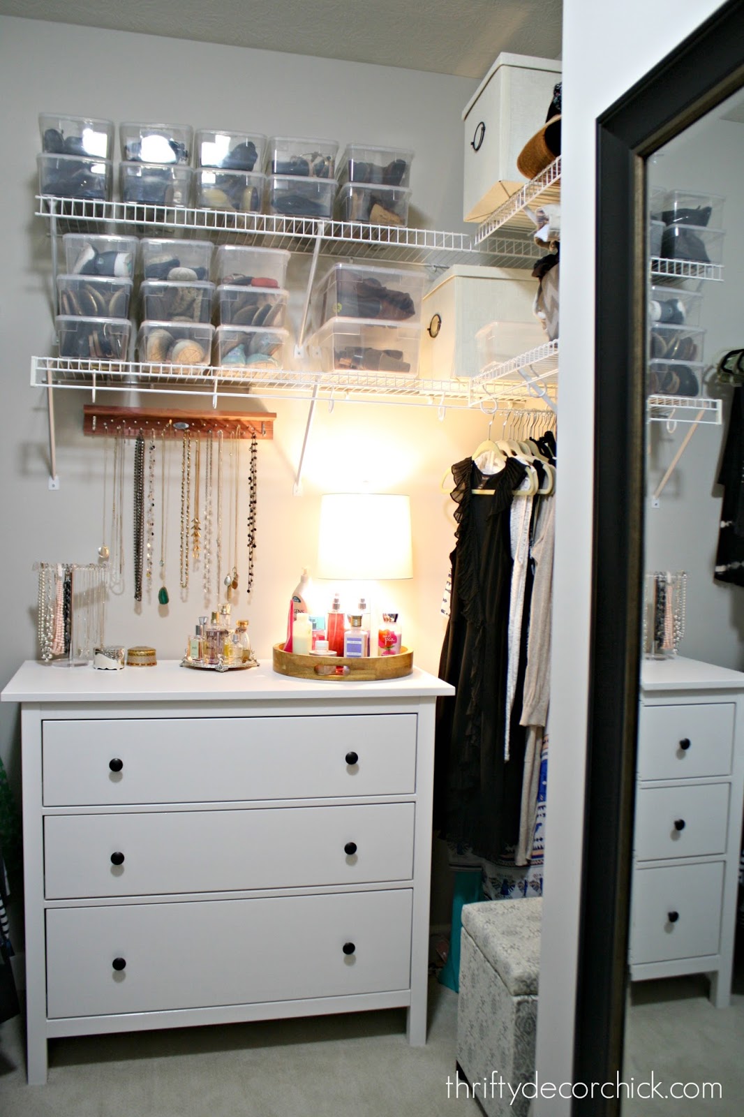 Pretty Master Closet Storage Ideas, Putting Dresser In My Closet