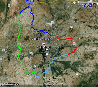 Vuelta a la provincia de Valladolid en BTT