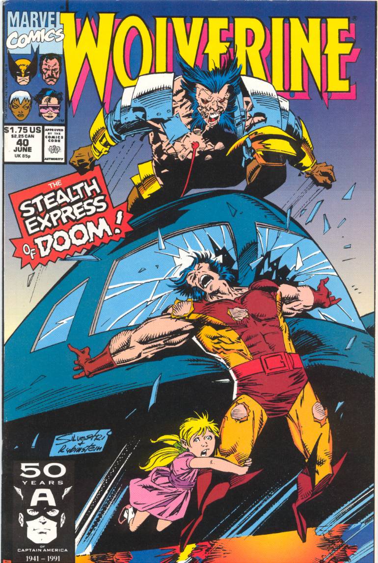Read online Wolverine (1988) comic -  Issue #40 - 1