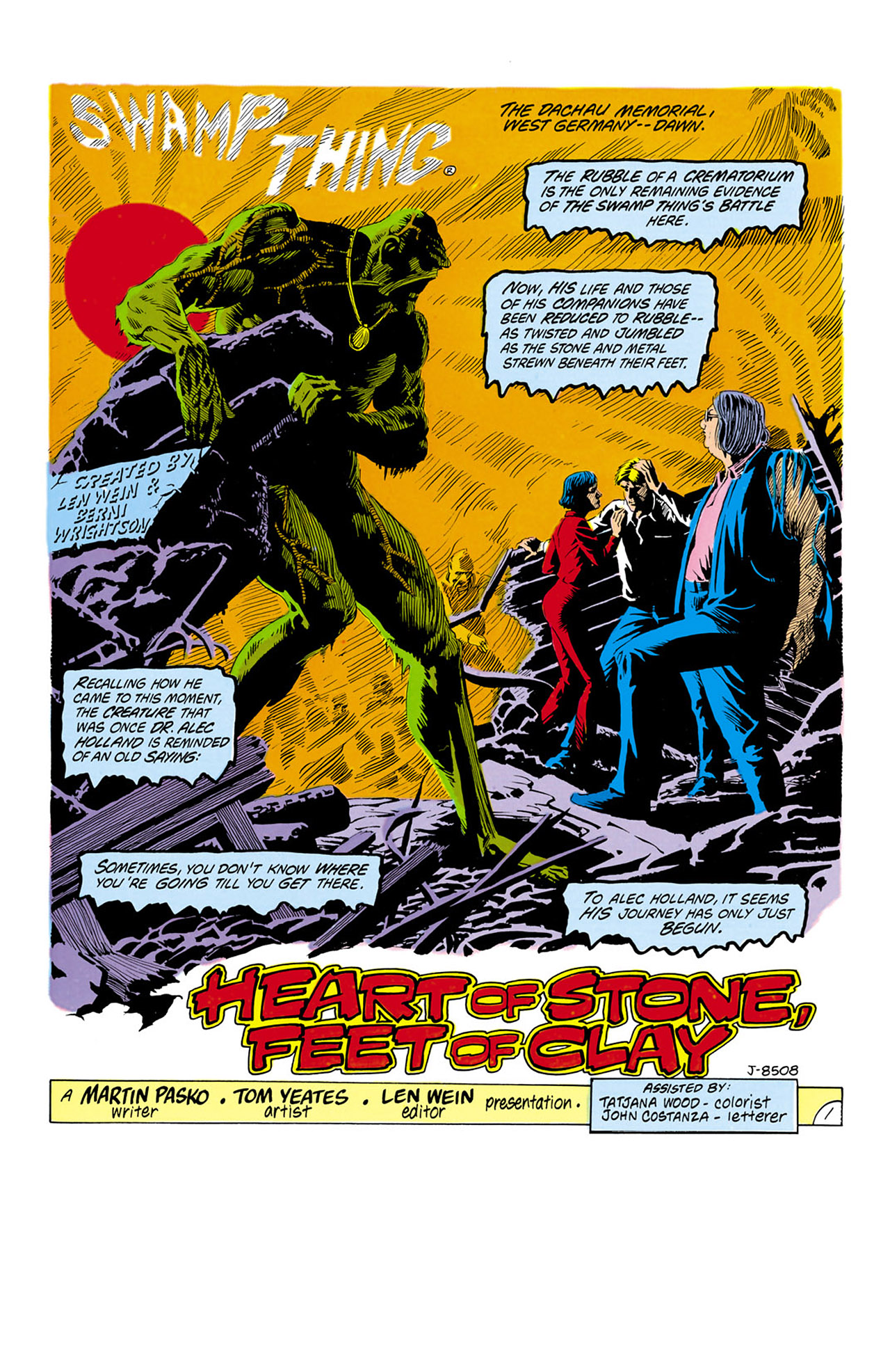 Read online Swamp Thing (1982) comic -  Issue #11 - 2