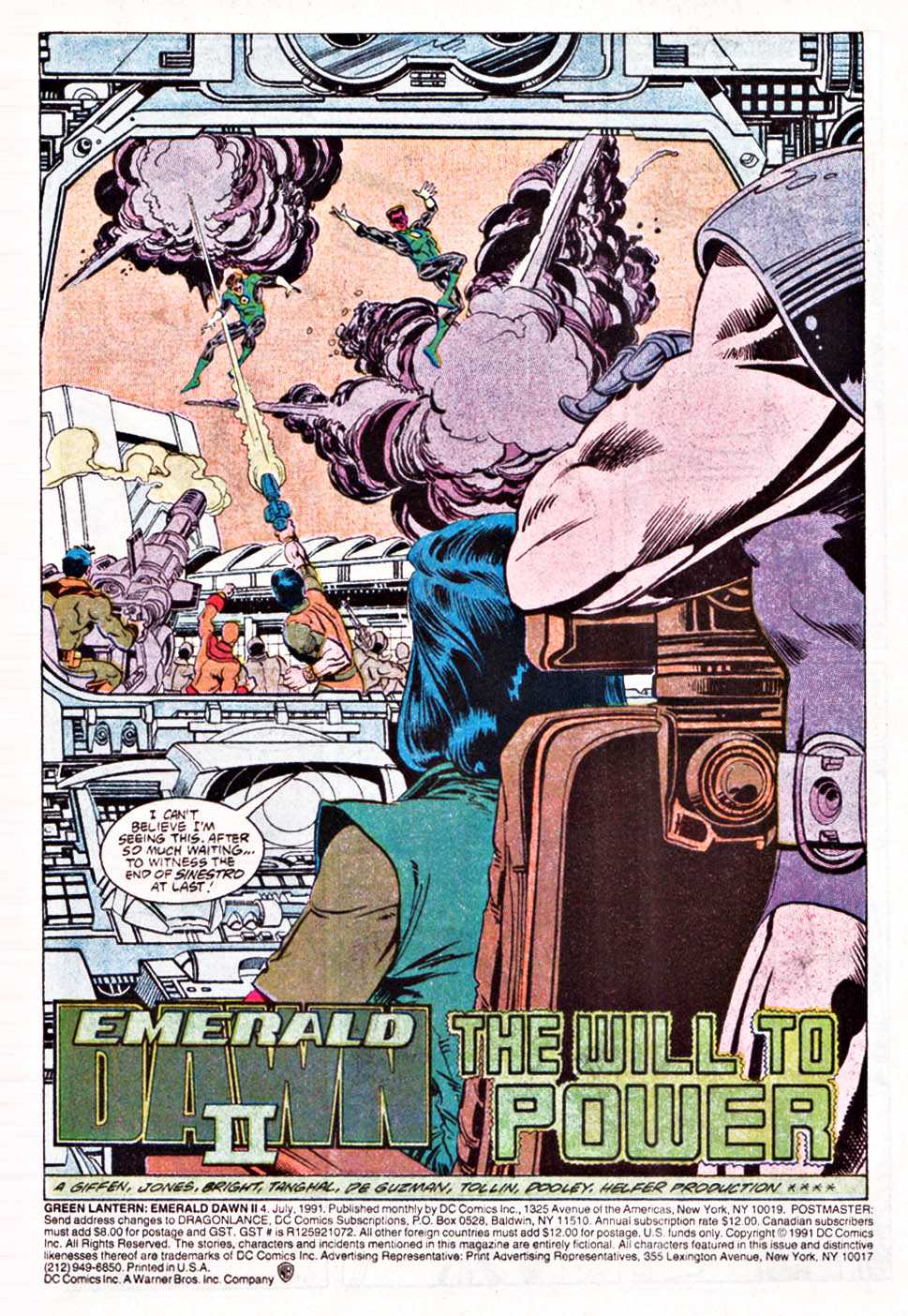 Read online Green Lantern: Emerald Dawn II comic -  Issue #4 - 2