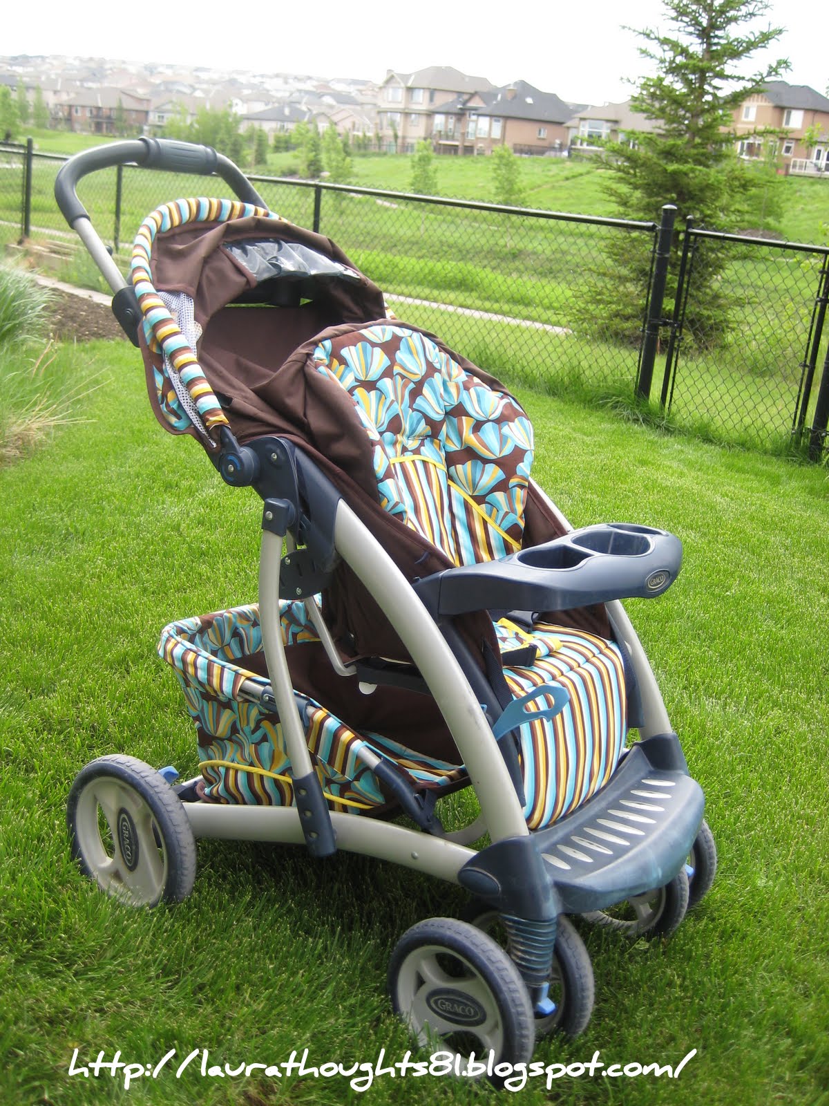 Laura Thoughts: Stroller Re-Cover (AKA the DAMN Stroller)