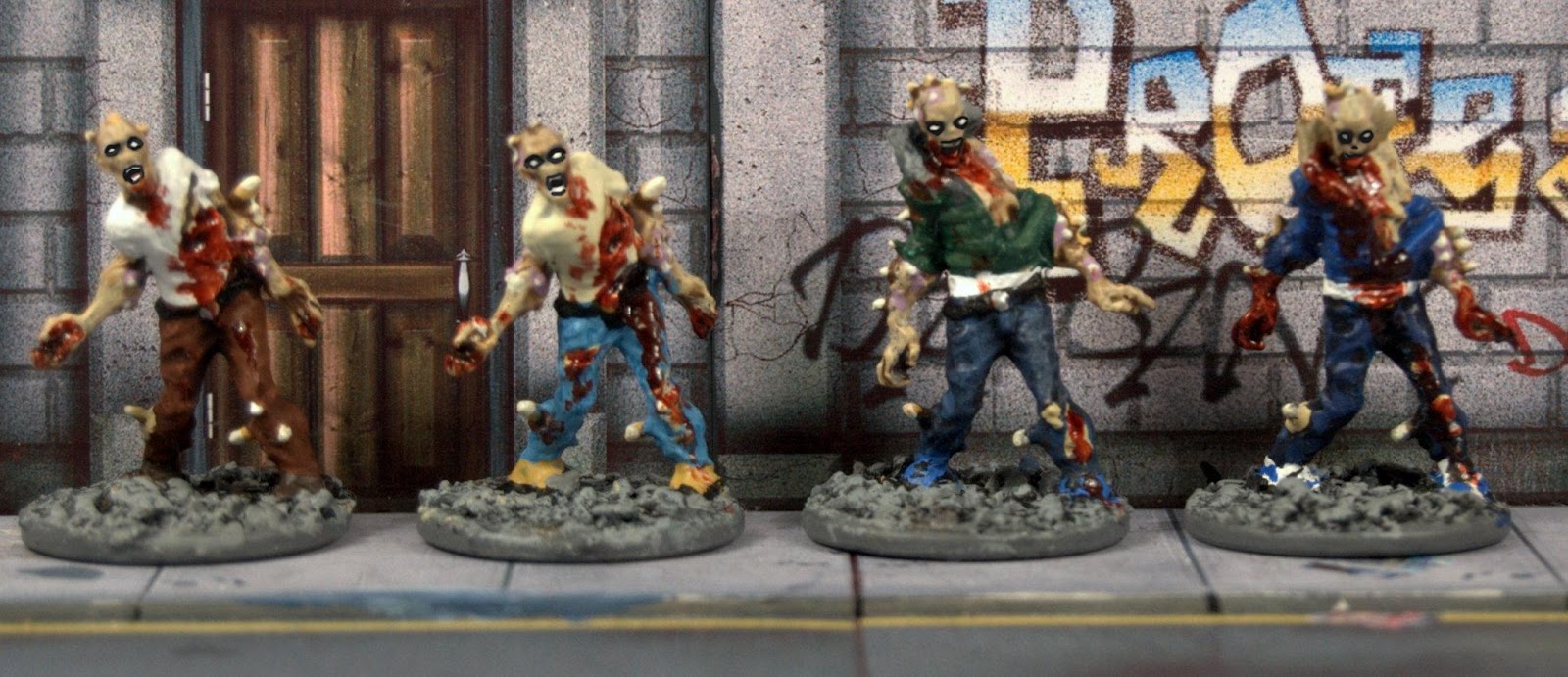 Vampifan's World of the Undead Zombicide Zombies Season 2 Toxic Male