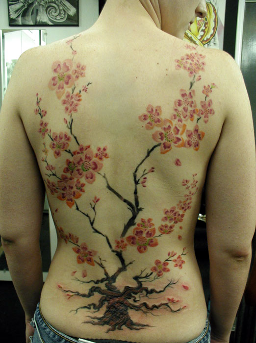 money tree tattoo. small cherry tree tattoos.
