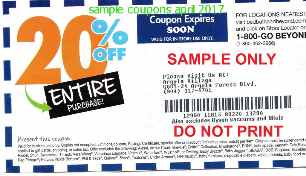 Printable Coupons 2019 Bed Bath and Beyond Coupons