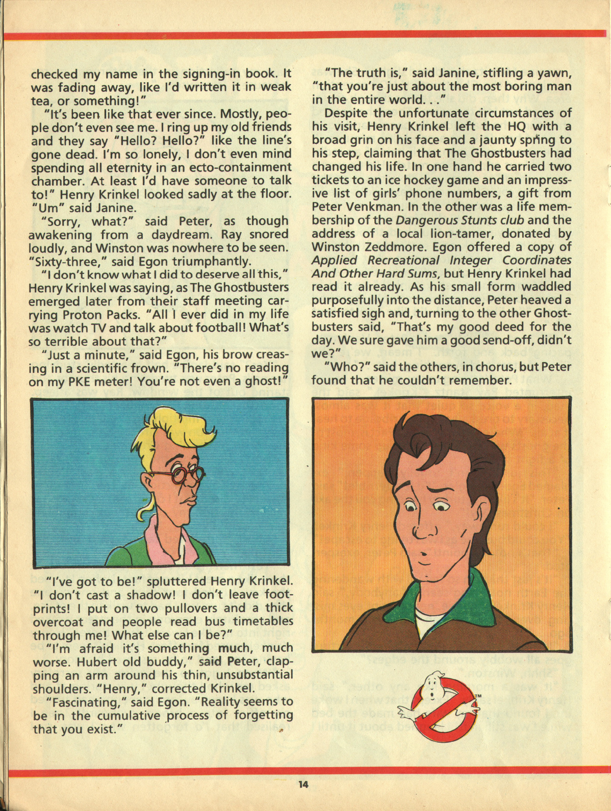 Read online The Real Ghostbusters comic -  Issue #28 - 14