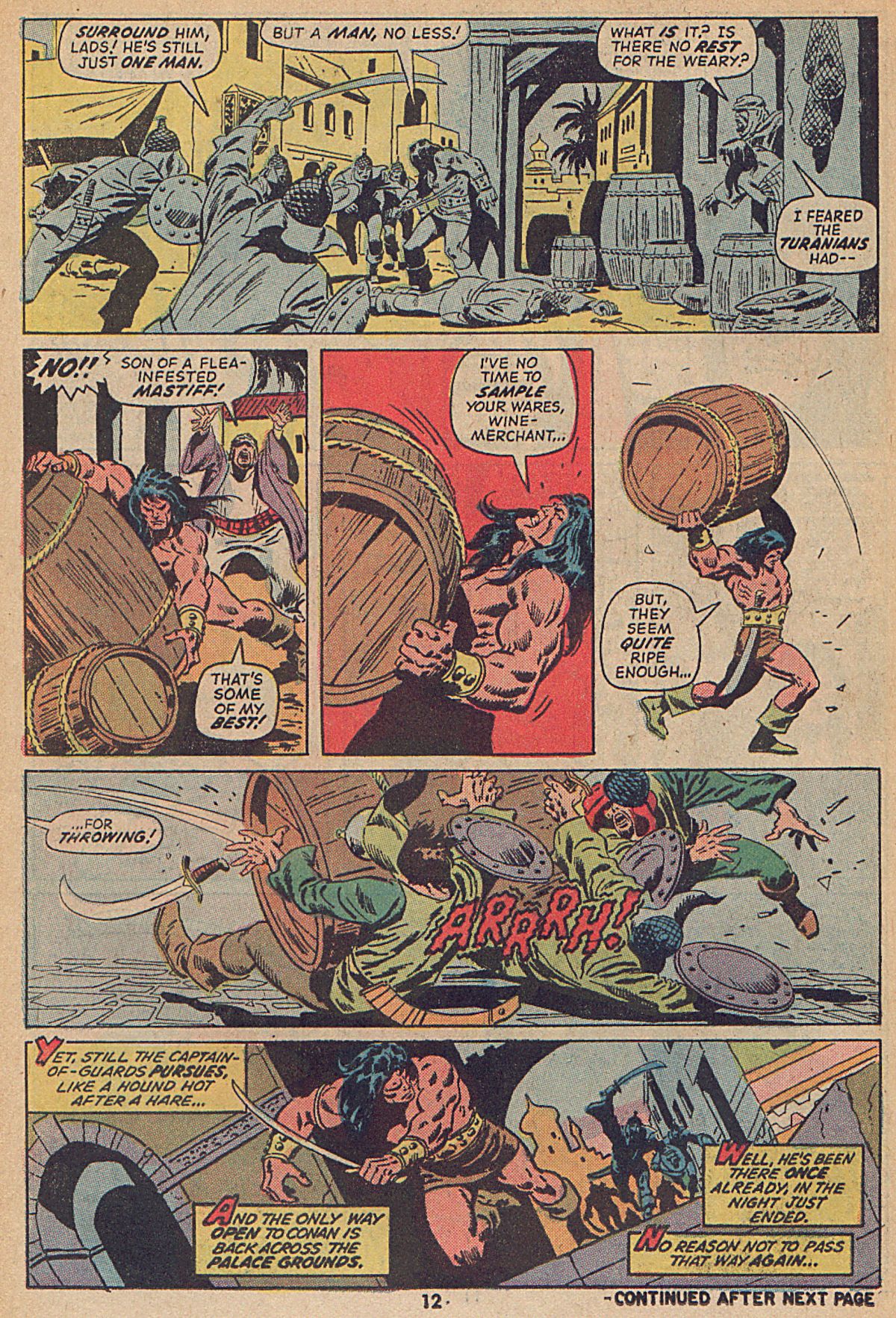 Read online Conan the Barbarian (1970) comic -  Issue #25 - 10