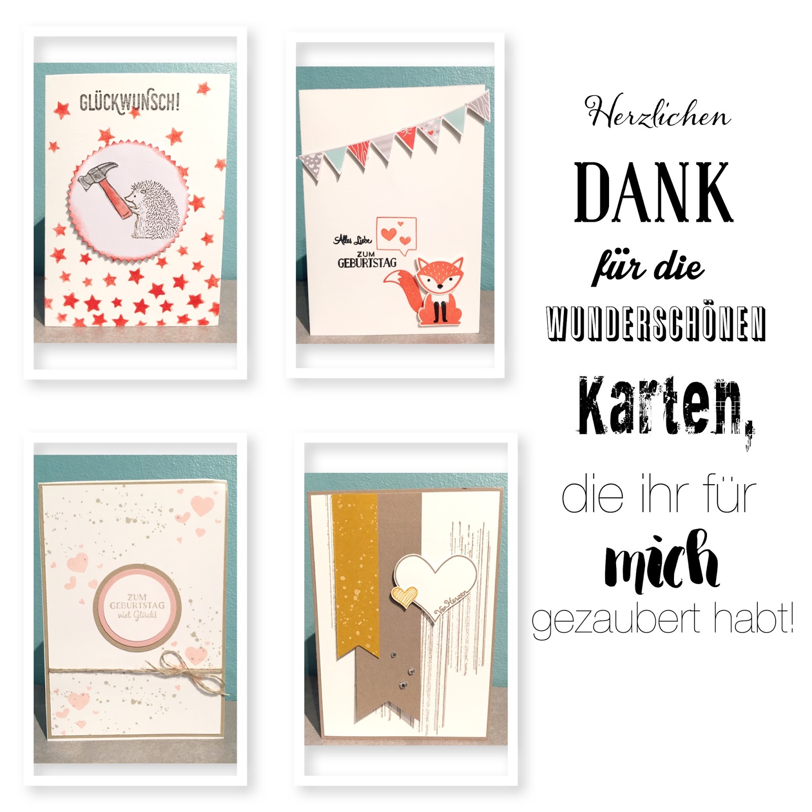 Stempel Flow Ein Dickes Dankeschon