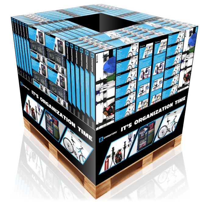 Fernando Creative Design Retail Floor Display palette design Digital