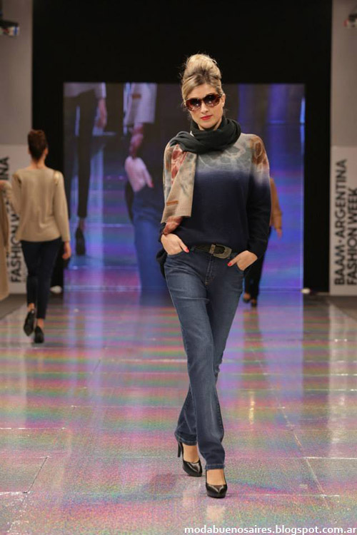 Adriana Costantini otoño invierno 2014 sweaters de moda.