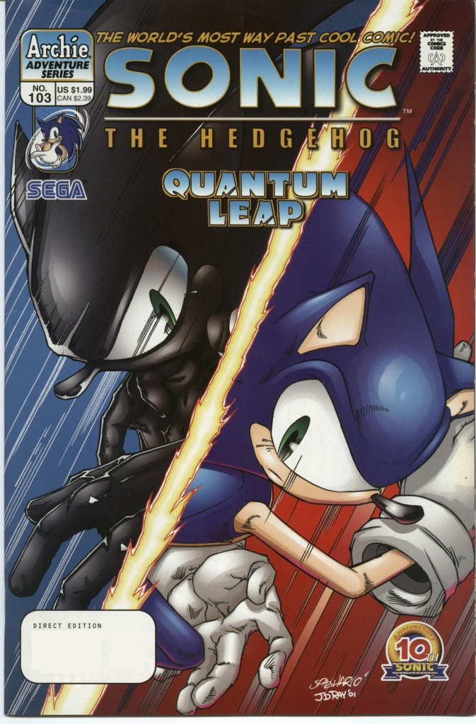 Read online Sonic The Hedgehog comic -  Issue #103 - 1