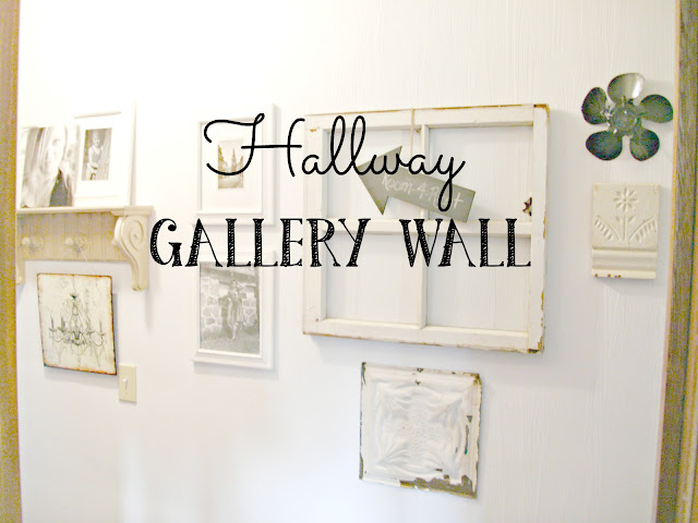 Hallway Gallery Wall - Little Vintage Cottage