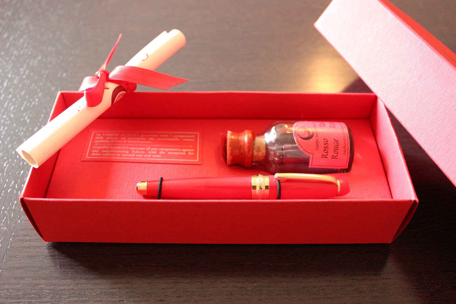 campo marzio design fountain pen ii