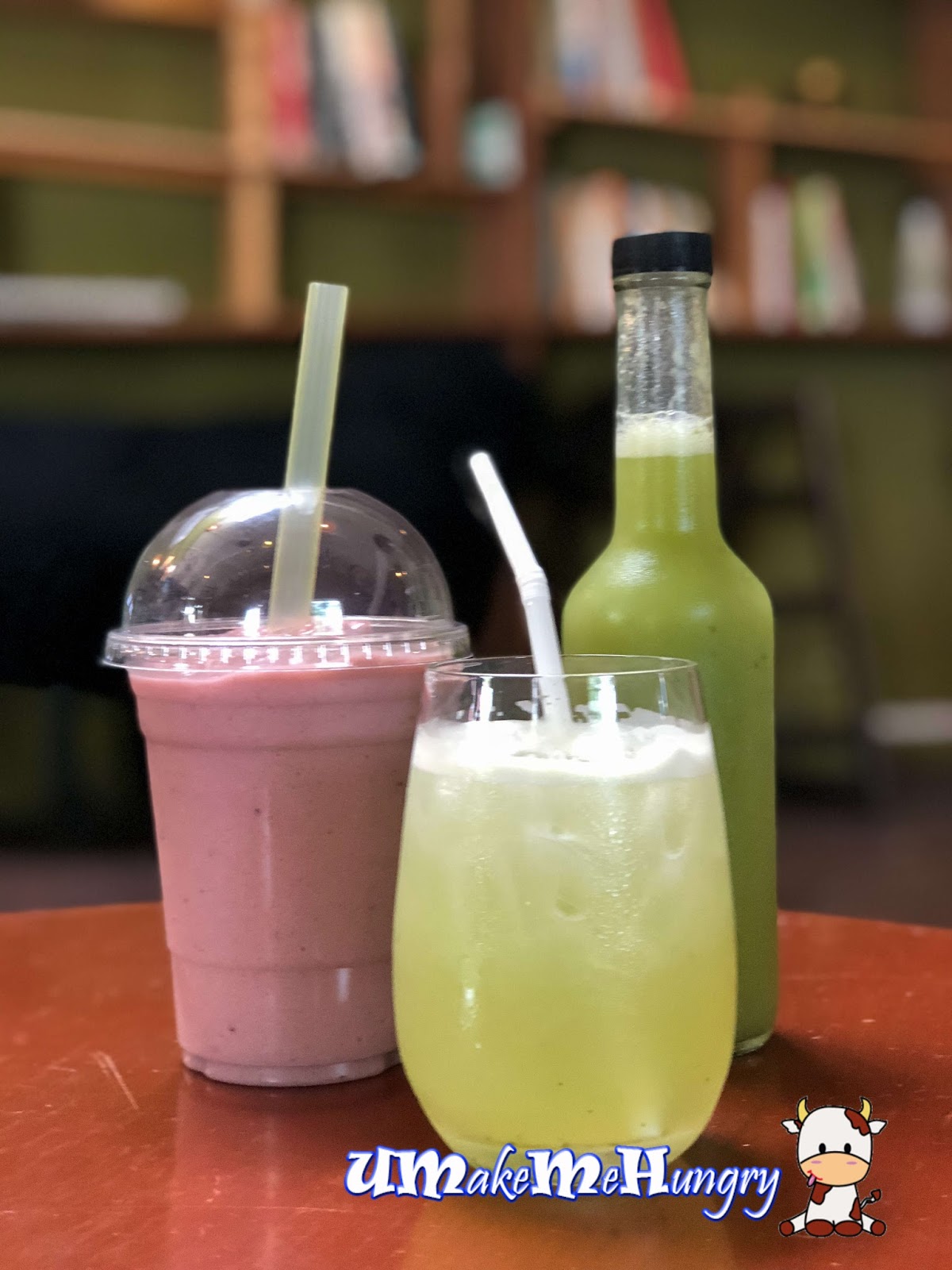 Mid Berries RM 12, Green Apple Cucumber Celery & Mint RM 16.90, Nitro Cold Brew Juice RM 15