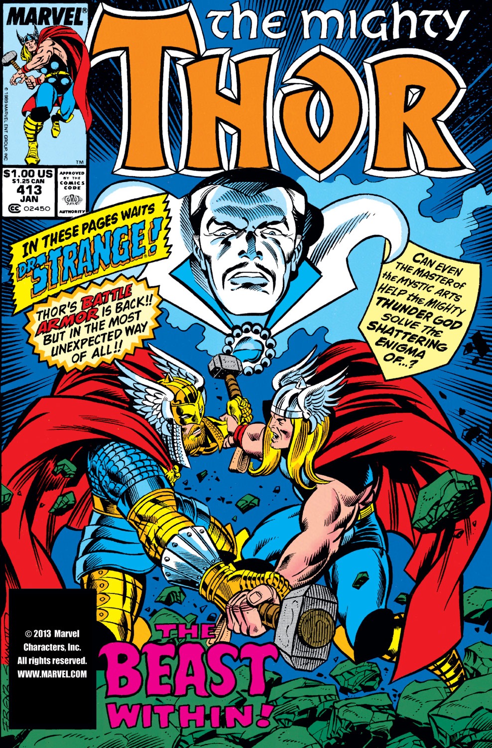 Read online Thor (1966) comic -  Issue #413 - 1