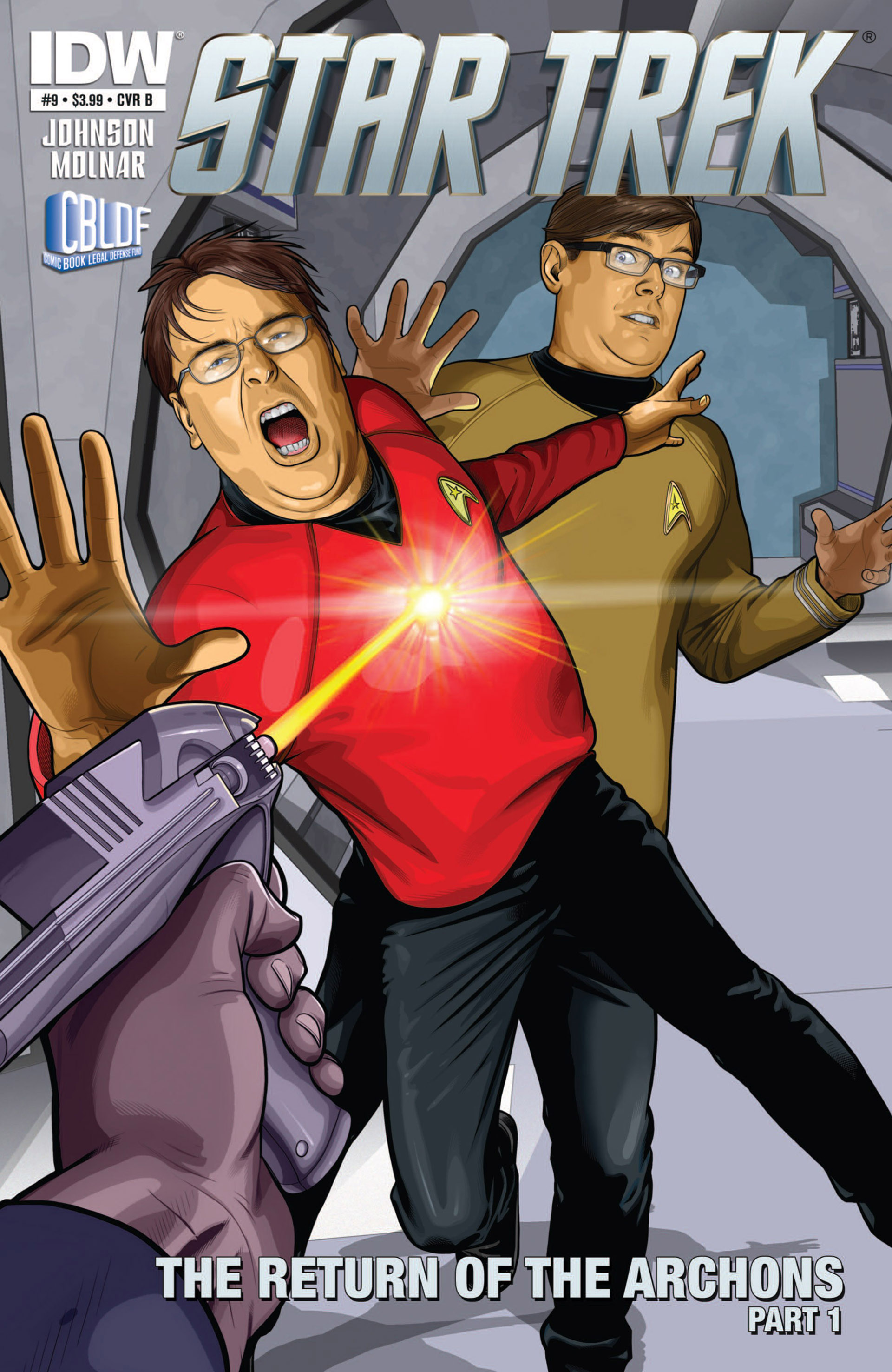 Read online Star Trek (2011) comic -  Issue #9 - 2